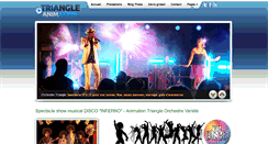 Desktop Screenshot of disco.animationtriangle.fr